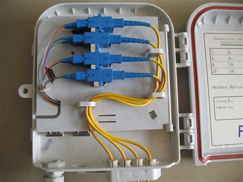 china fiber optic distribution box ftth|FTTH 8 Core Fiber Optical Cable Distribution .